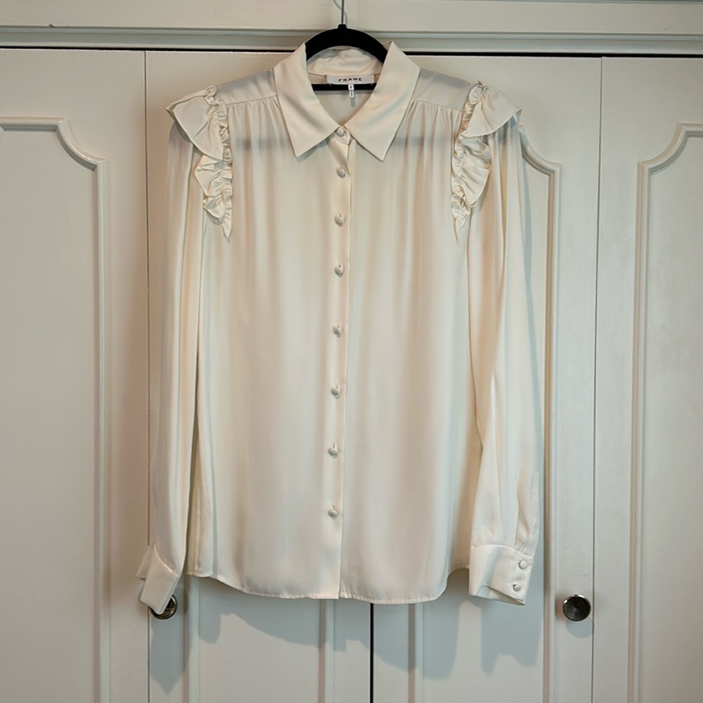 Frame silk blouse